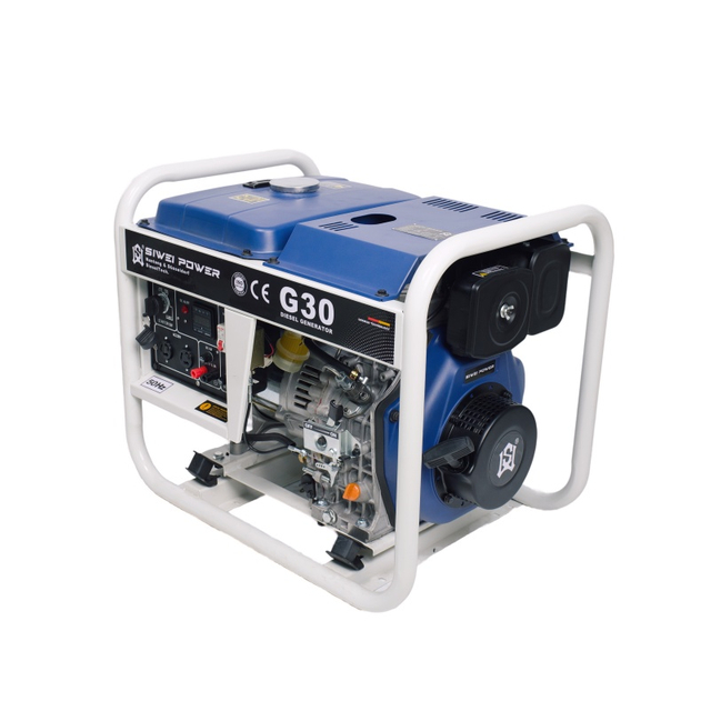 siwei-power-3kVA-air-cooled-diesel-generator-G30-1
