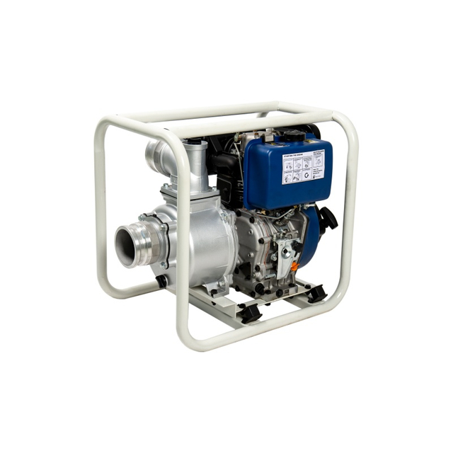 P100 diesel water pump clean water recoil start