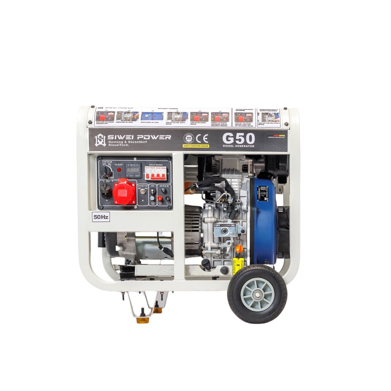 siwei-power-5kVA-air-cooled-diesel-generator-G50-2