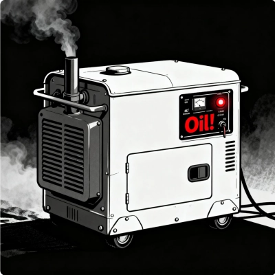 Diesel Generator Stalling After Starting? Check Oil